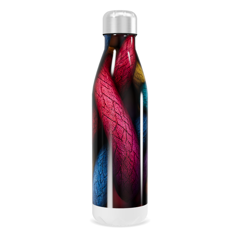 Garrafa Inox - Estampa Cores Vibrantes