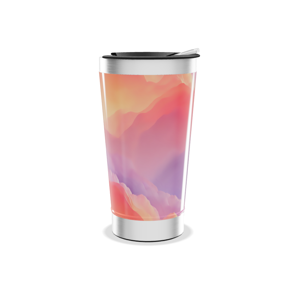 Copo Térmico - Paisagem Colorida