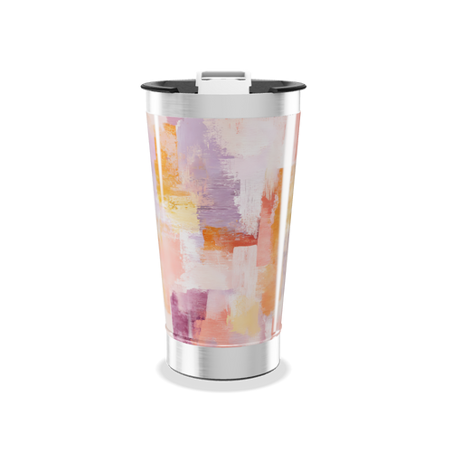Copo Térmico - Colorido Aquarela Inox