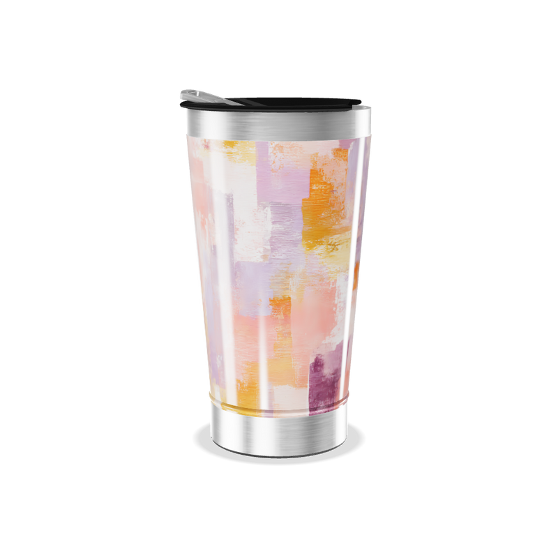 Copo Térmico - Colorido Aquarela Inox