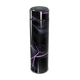Garrafa Térmica Touch - Preta com LED e Design Roxo
