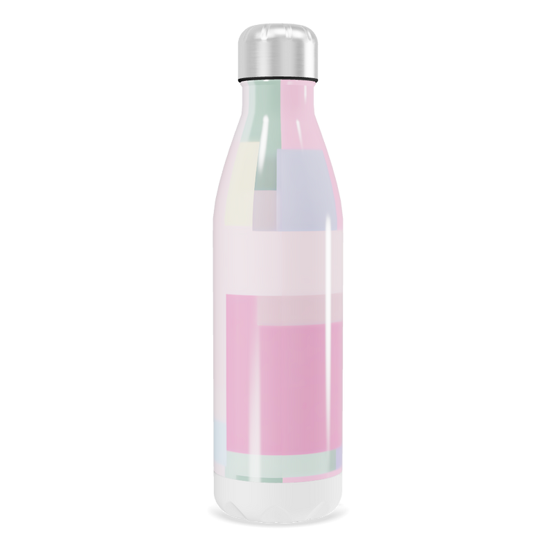 Garrafa Inox - Estampada Multicolorida