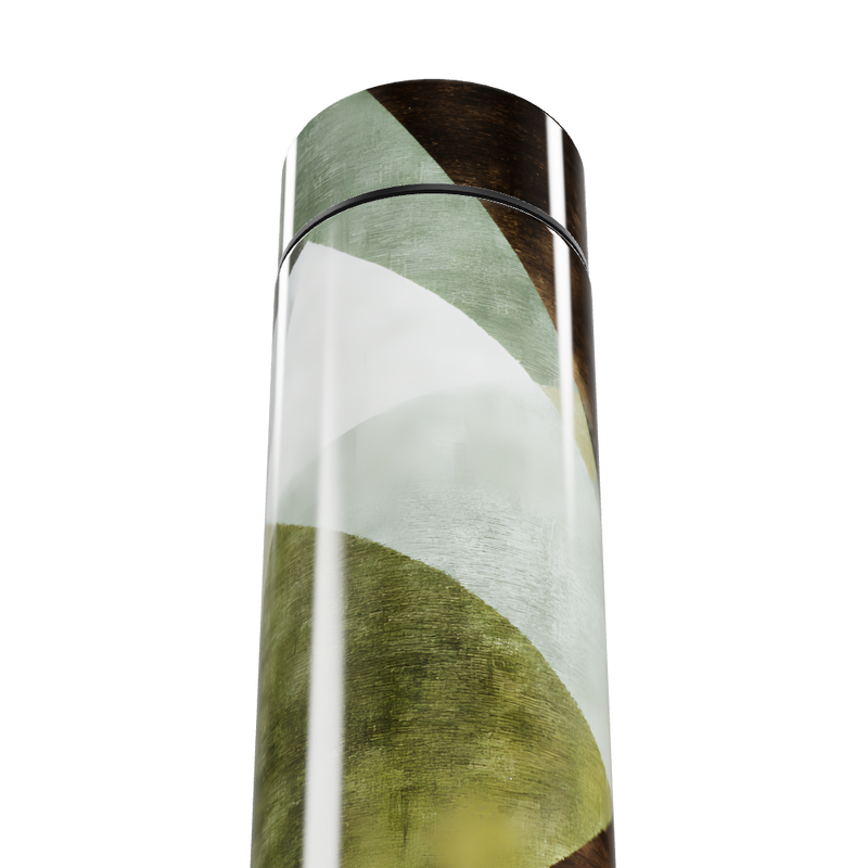 Garrafa Térmica Touch - Listras Verdes