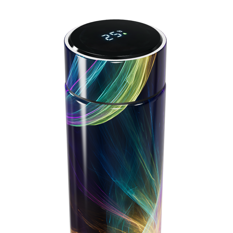 Garrafa Térmica Touch - Estampa Multicolorida