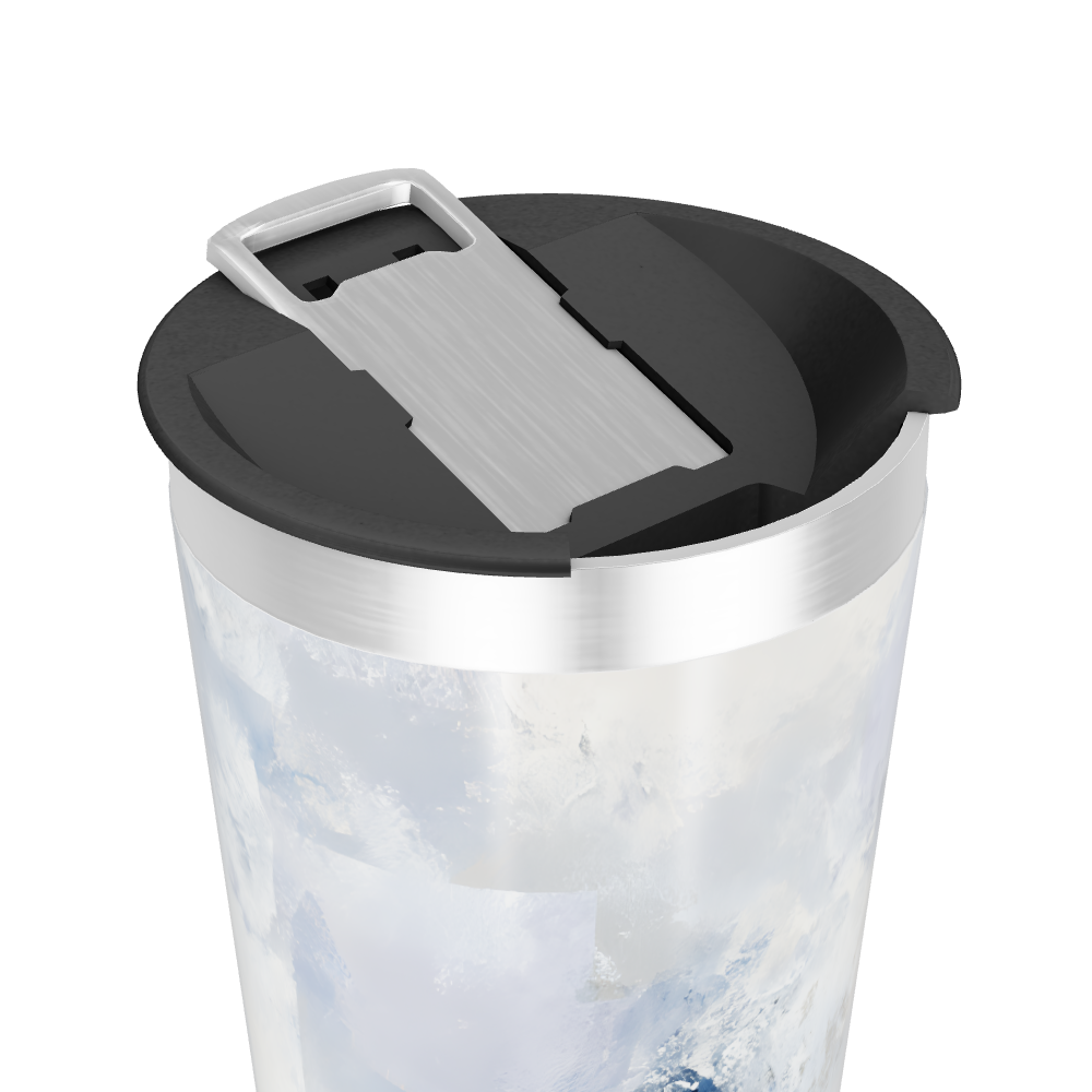 Copo Térmico - Aço Inox Estampa Abstrata