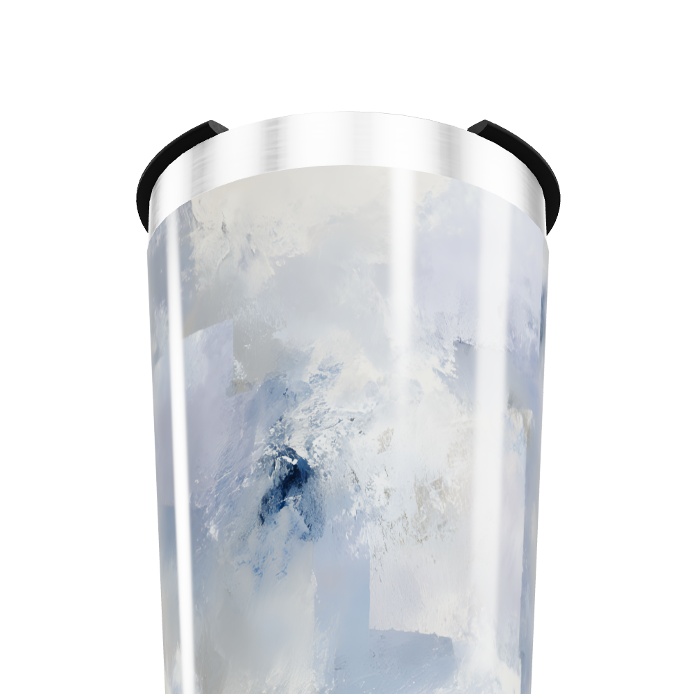 Copo Térmico - Aço Inox Estampa Abstrata