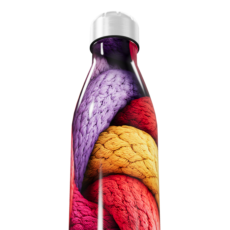 Garrafa Inox Estampa Colorida