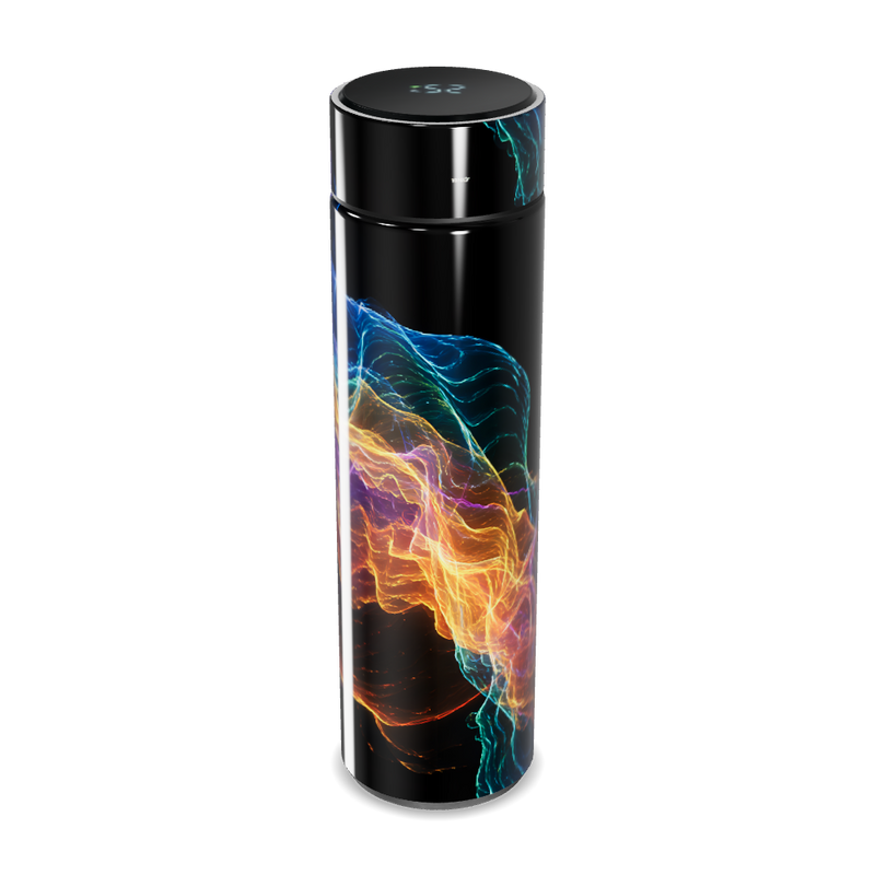 Garrafa Térmica Touch - Estampa Neon Colorida