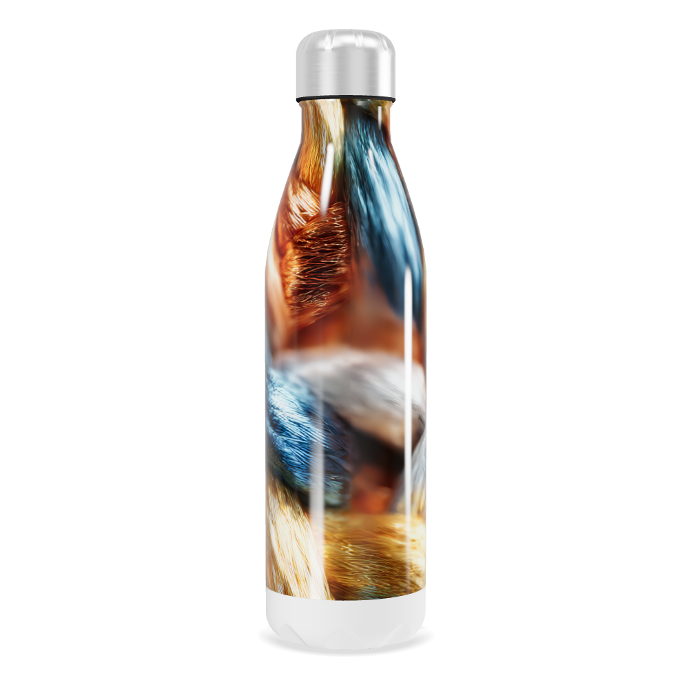 Garrafa Inox - Estampa Trançada Colorida