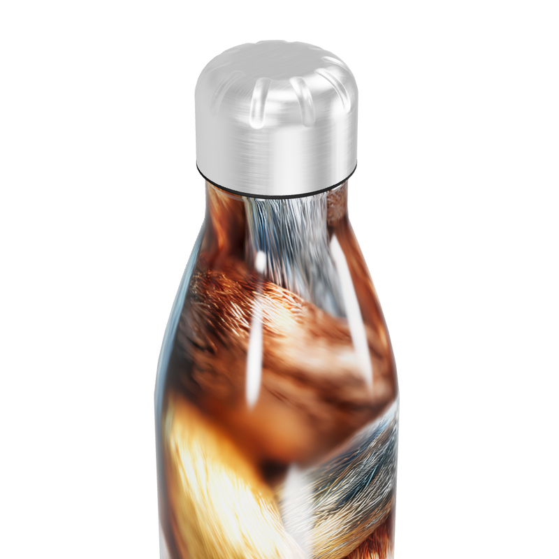 Garrafa Inox - Estampa Trançada Colorida