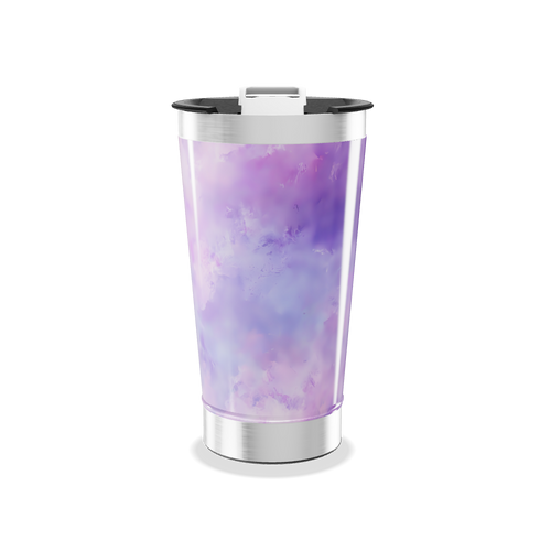 Copo Térmico - Roxo Aquarela Inox