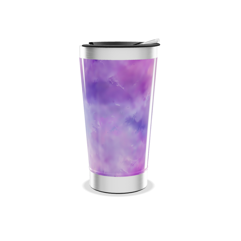 Copo Térmico - Roxo Aquarela Inox