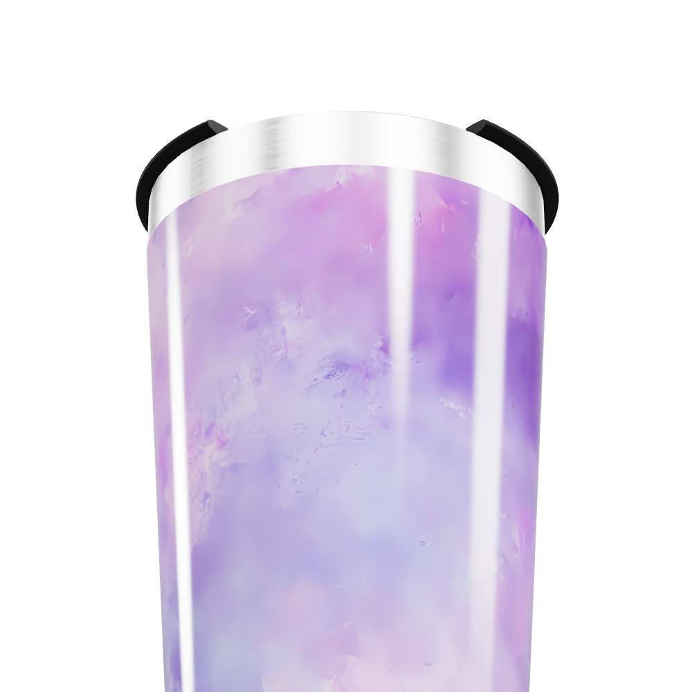 Copo Térmico - Roxo Aquarela Inox