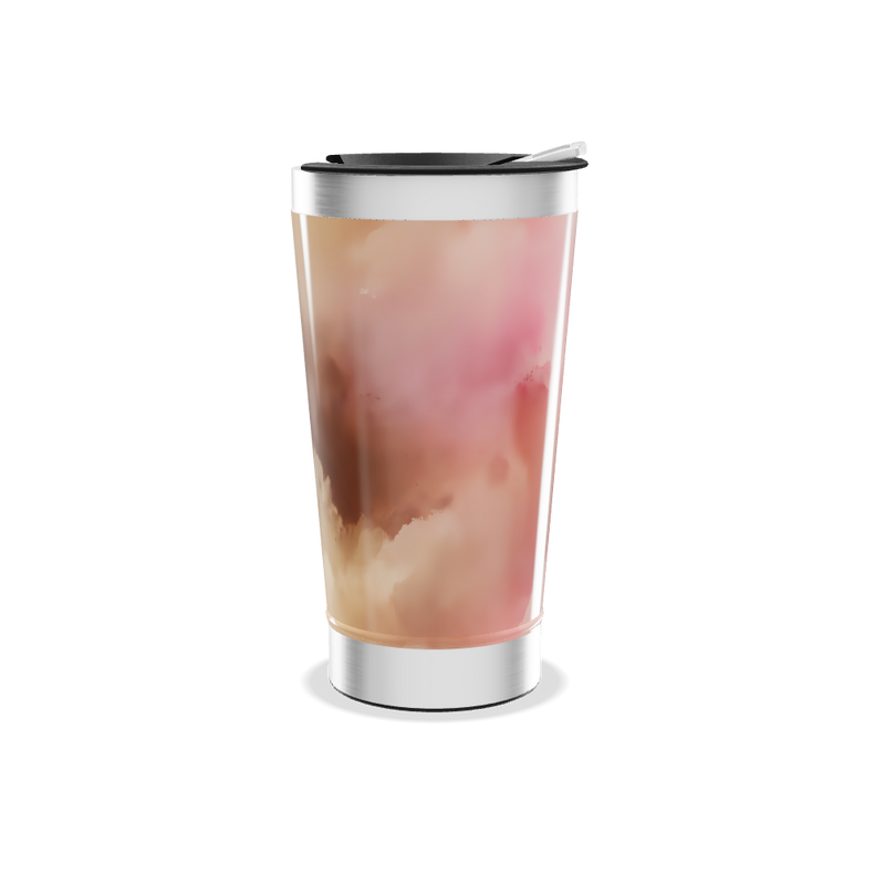 Copo Térmico - Com Estampa de Nuvens