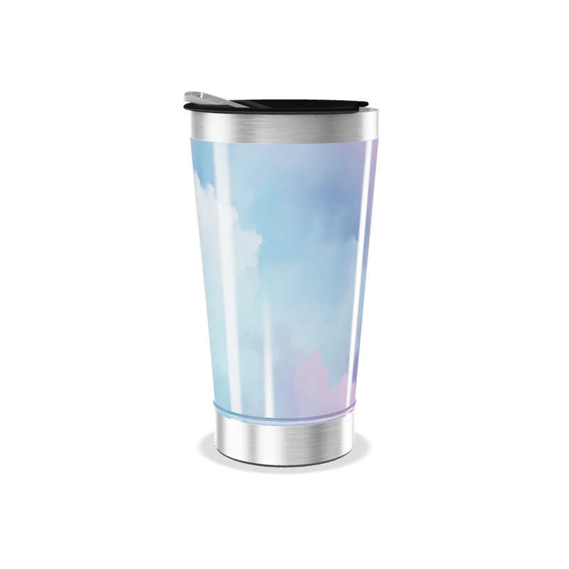 Copo Térmico - Aquarela Metalizado