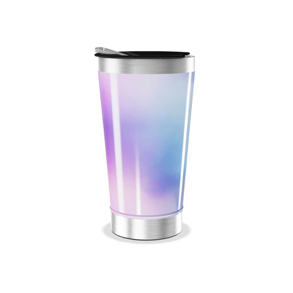 Copo Térmico - Degradê Roxo e Azul