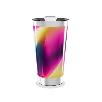 Copo Térmico - Inox com Estampa Colorida