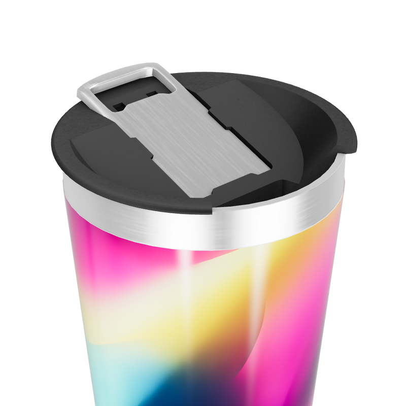 Copo Térmico - Inox com Estampa Colorida