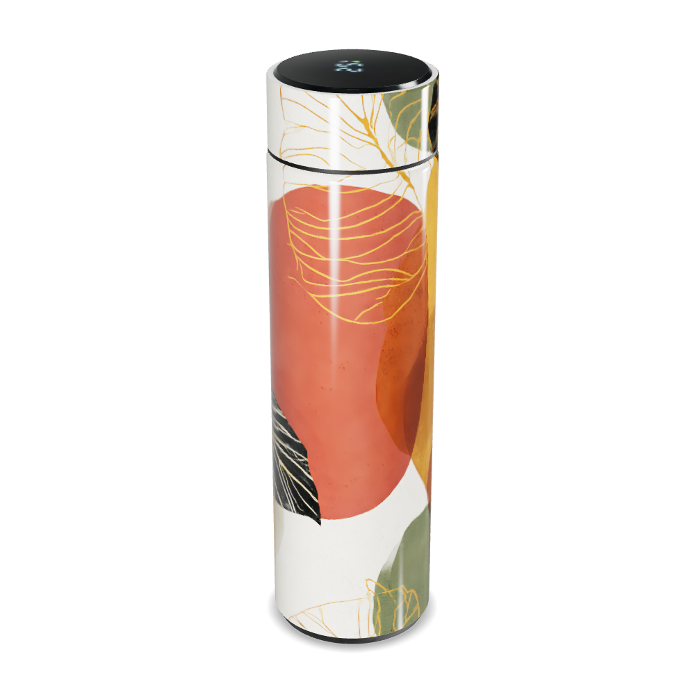 Garrafa Térmica Touch - Estampa Floral Colorida