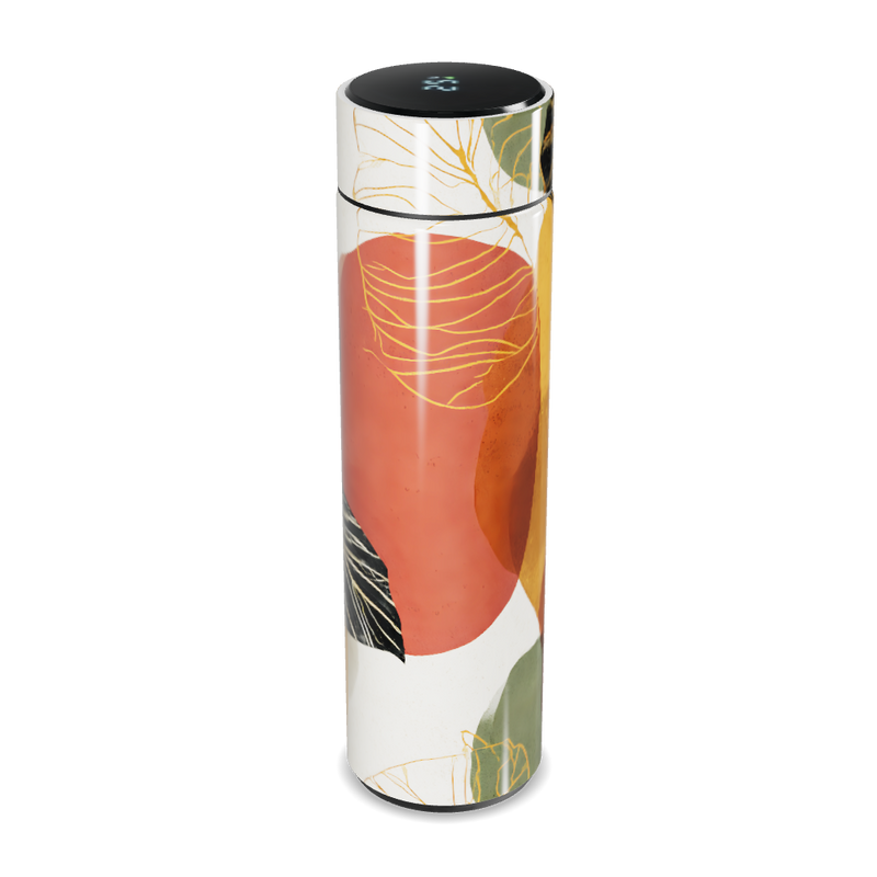 Garrafa Térmica Touch - Estampa Floral Colorida