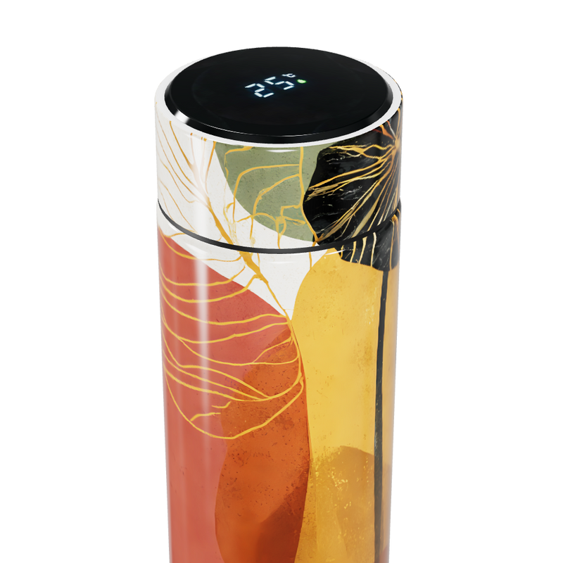 Garrafa Térmica Touch - Estampa Floral Colorida