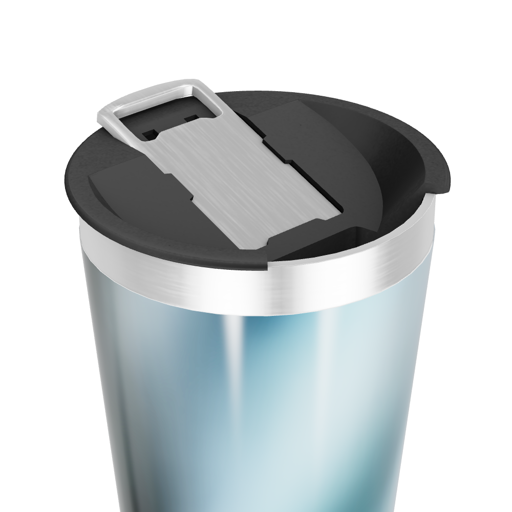 Copo Térmico - Azul Inox