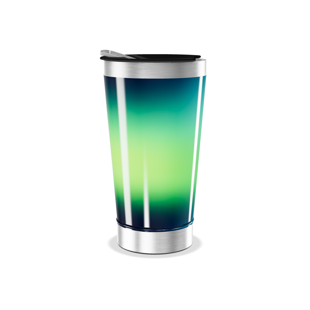 Copo Térmico - Degradê Azul Verde