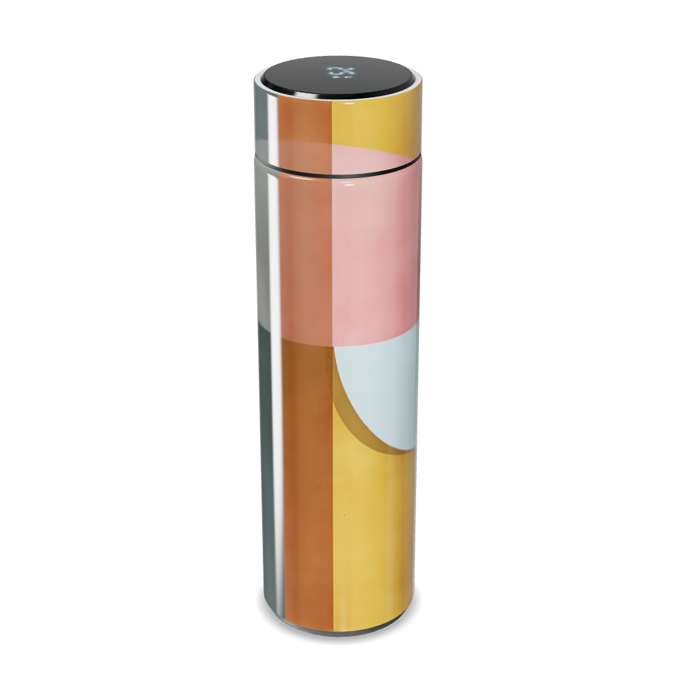 Garrafa Térmica Touch Colorida com Display LED