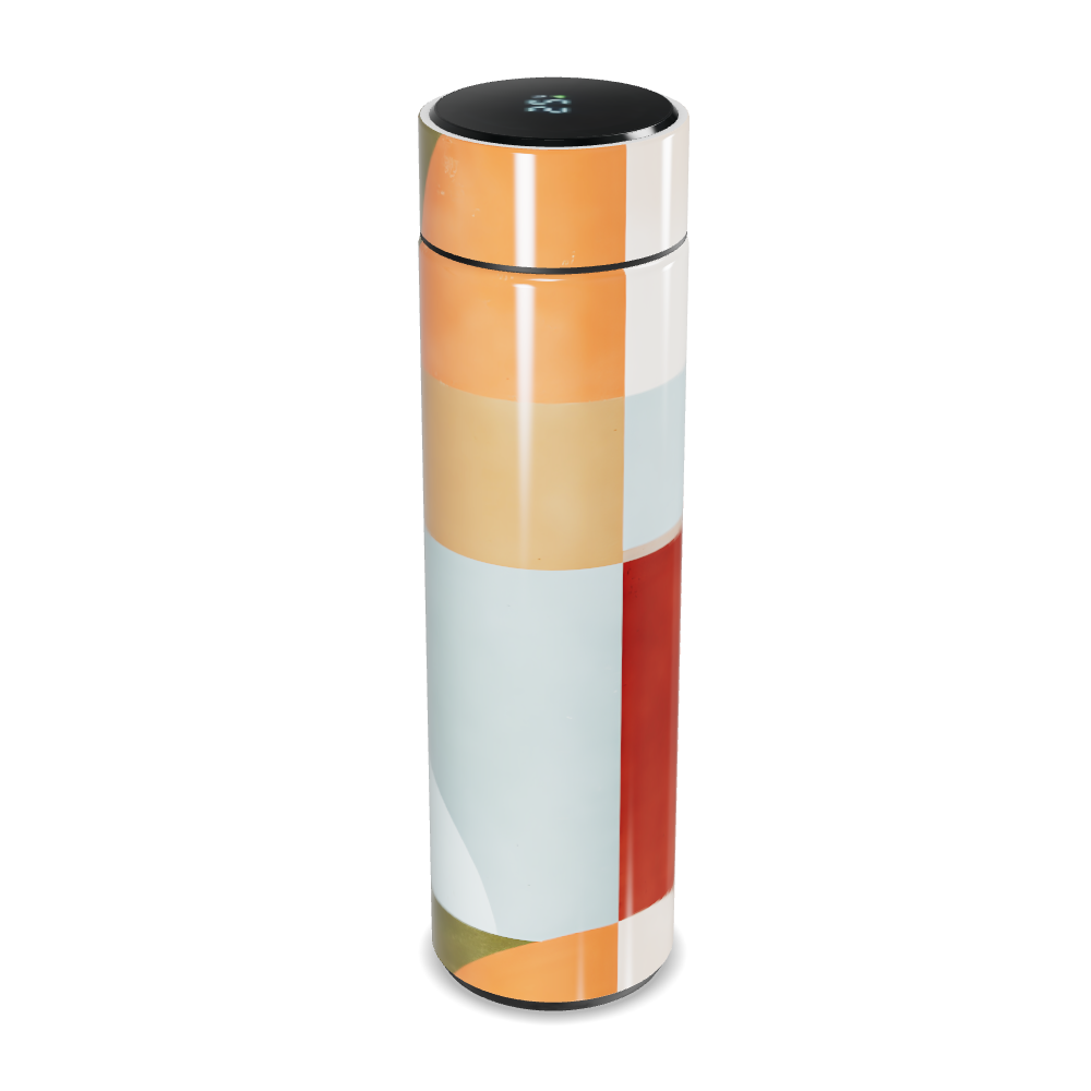 Garrafa Térmica Touch - Com Design Geométrico