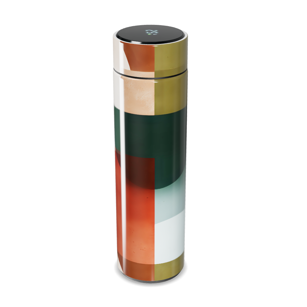 Garrafa Térmica Touch - Com Design Geométrico