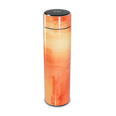 Garrafa Térmica Touch - Laranja Digital Display