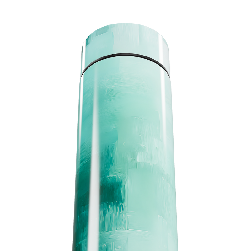 Garrafa Térmica Touch - Verde Pintura Digital