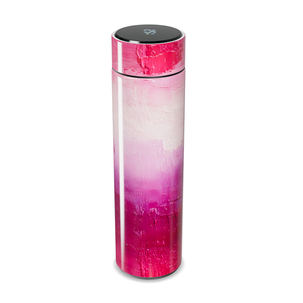 Garrafa Térmica Touch - Rosa Degradê Digital