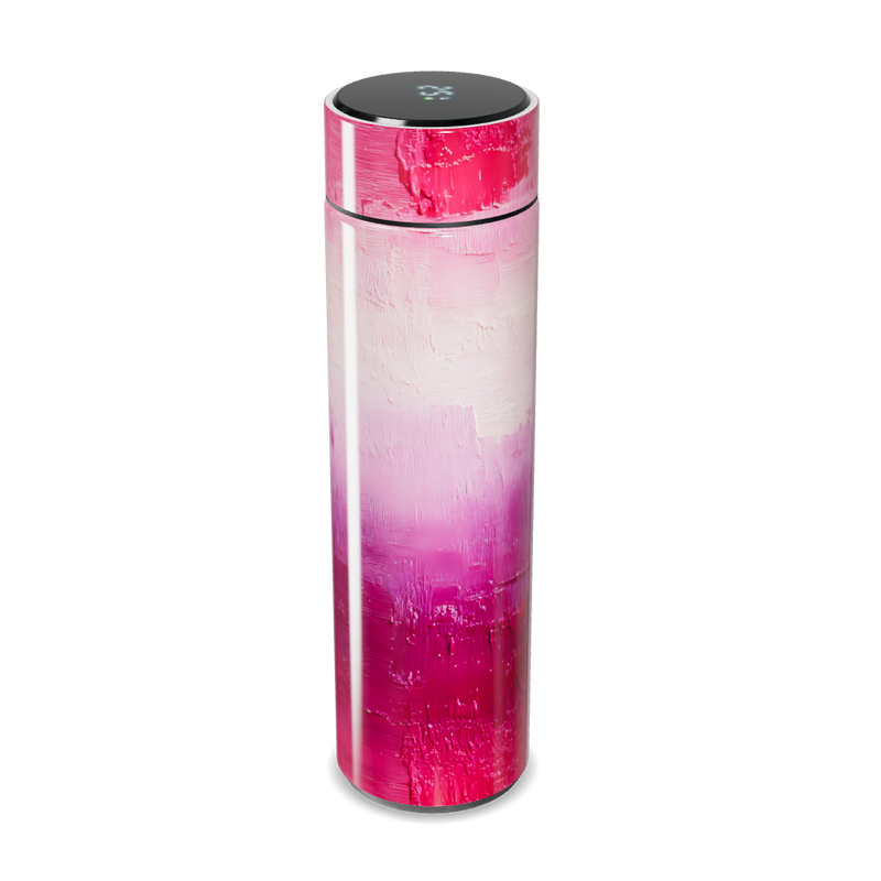 Garrafa Térmica Touch - Rosa Degradê Digital