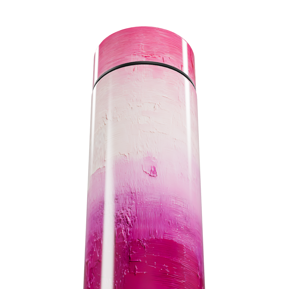 Garrafa Térmica Touch - Rosa Degradê Digital