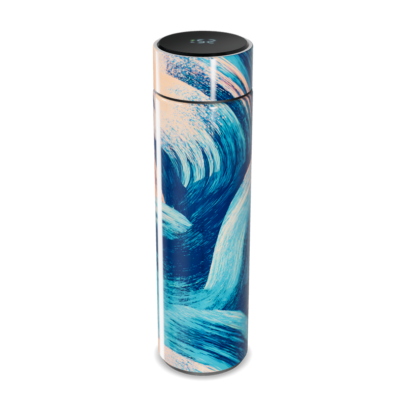 Garrafa Térmica Touch - Estampa Artística Colorida