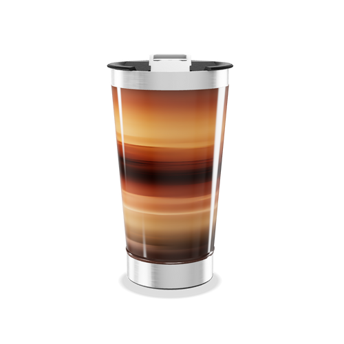 Copo Térmico - Estampa Degradê Marrom