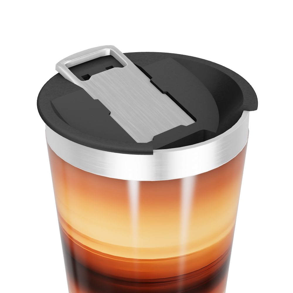 Copo Térmico - Estampa Degradê Marrom