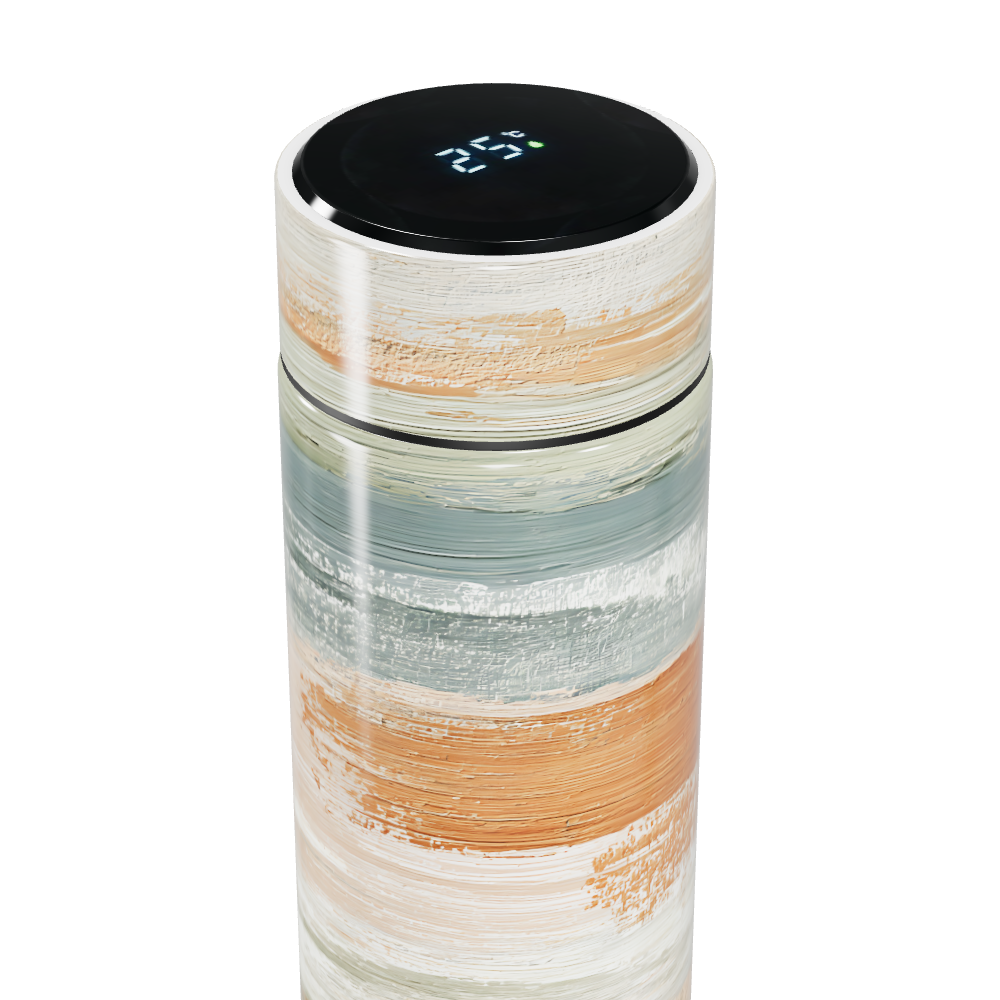 Garrafa Térmica Touch Listrada Colorida