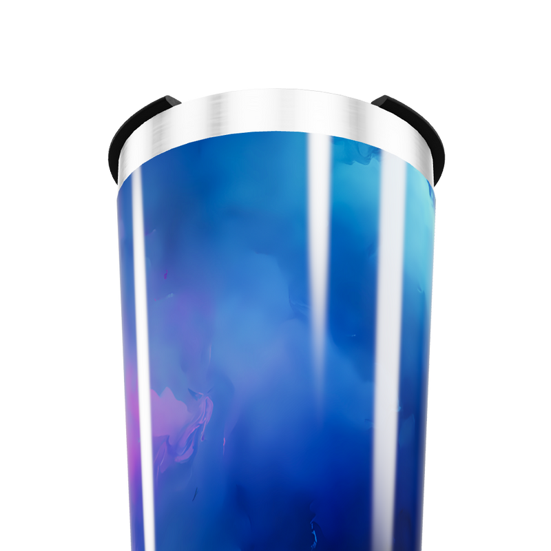 Copo Térmico - Azul degrade aço inox