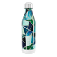 Garrafa Inox Estampada Vidro Azul-Verde