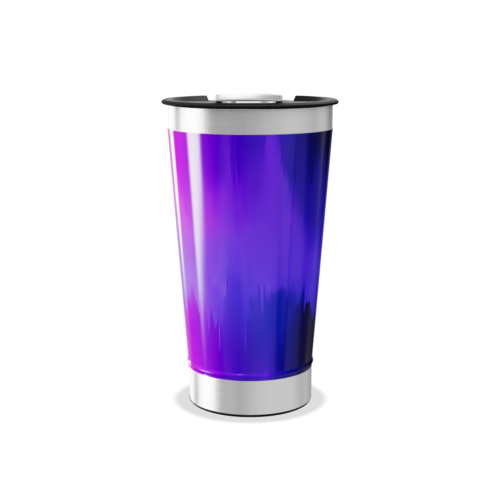 Copo Térmico - Estampa Aurora Inox