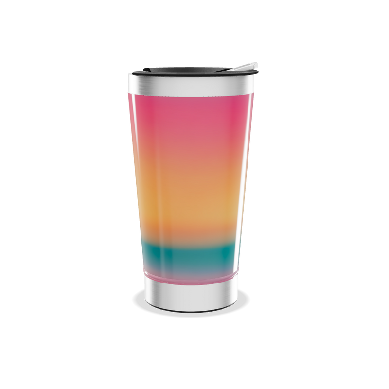 Copo Térmico - Degradê Colorido Aço Inox