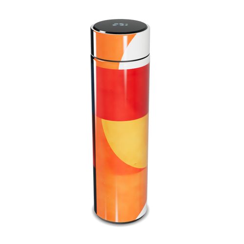 Garrafa Térmica Touch - Colorida Digital Display