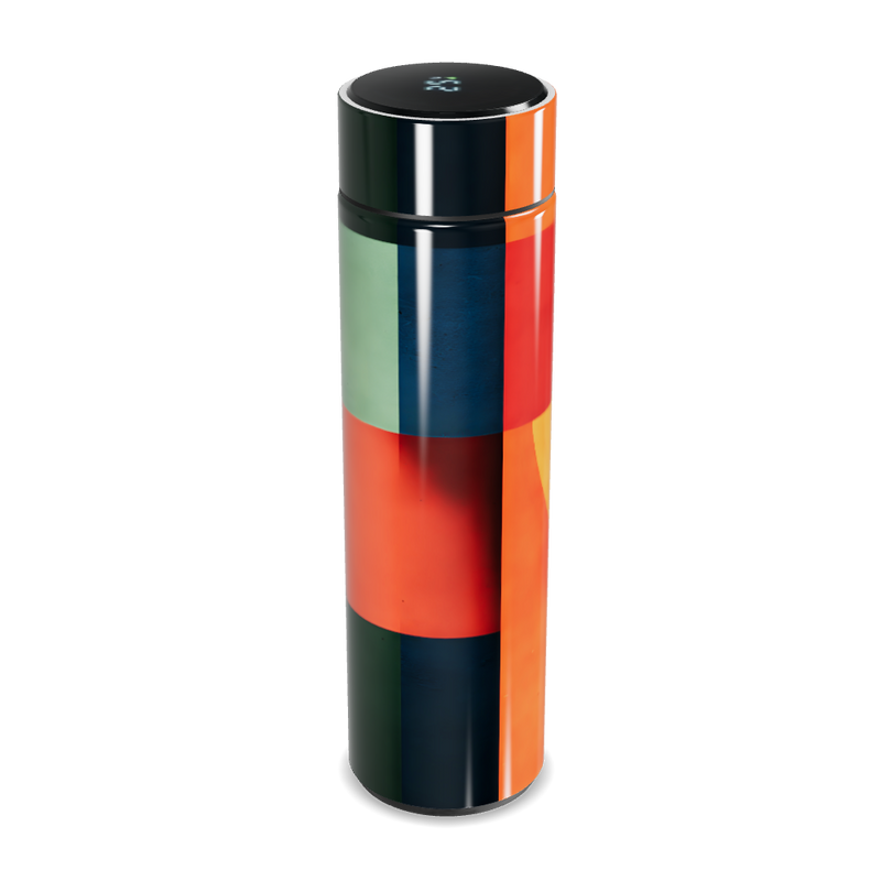 Garrafa Térmica Touch - Colorida Digital Display