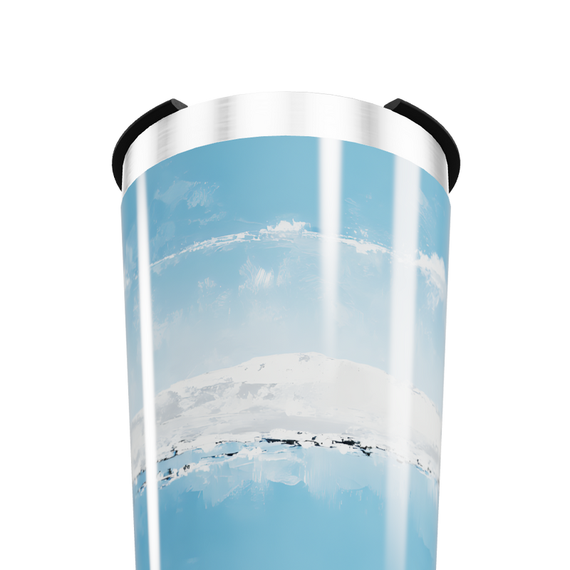 Copo Térmico - Azul com Paisagem