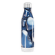 Garrafa Inox Azul - Design Abstrato