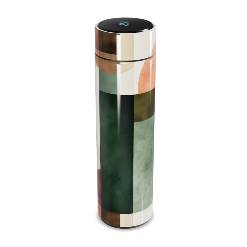 Garrafa Térmica Touch - Multicolor com Display