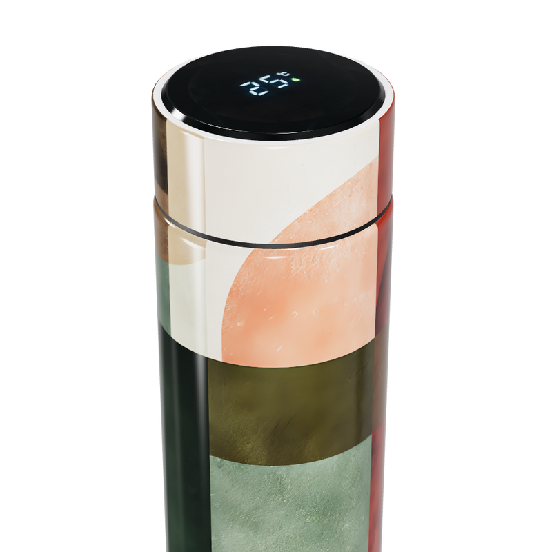 Garrafa Térmica Touch - Multicolor com Display