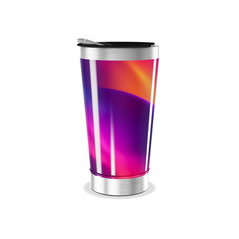 Copo Térmico - Estampa Degradê Colorida